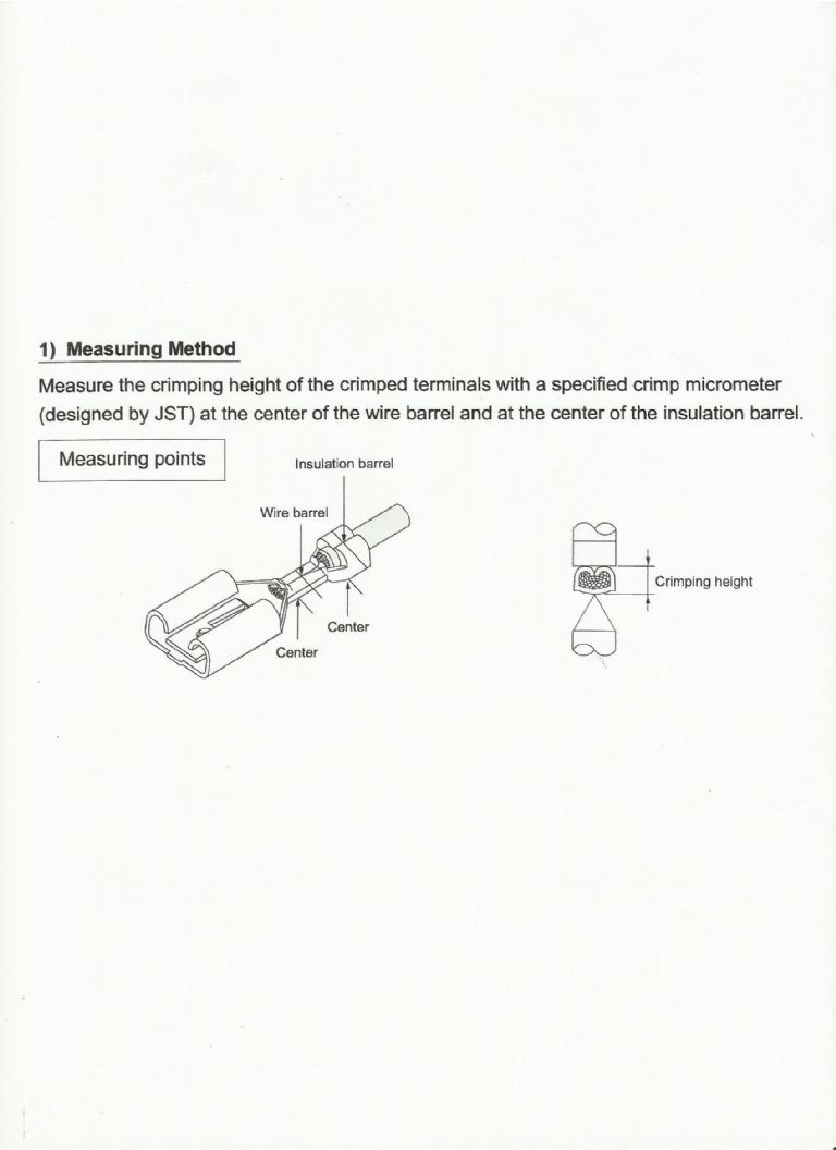 crimp micrometer